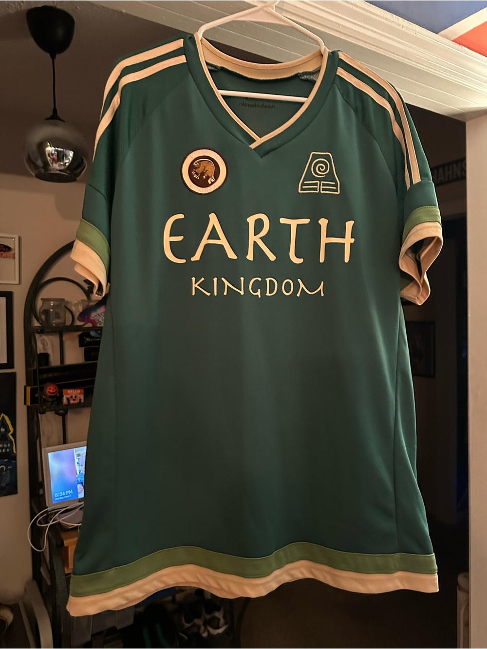 BoxLunch! Earth Kingdom Green Athletic Jersey